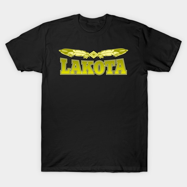 Lakota Tribe T-Shirt by MagicEyeOnly